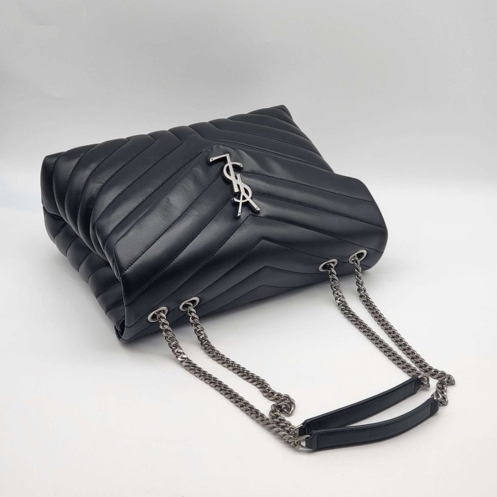 100% Authentic Yves Saint Laurent YSL LouLou Medium Matelasse Shoulder Bag - Picture 4 of 16
